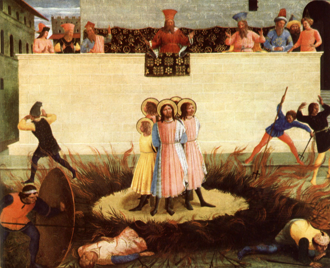 The Attempted martyrdom of ss cosmas and damian